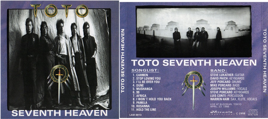 TOTO - 1980-1988 Bootleg File【Steve Lukather】 - END OF