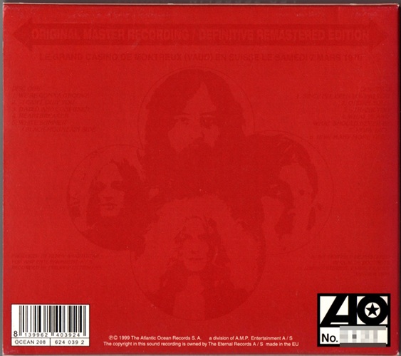 LED ZEPPELINのブートレッグを何枚か紹介しよう【TARANTURA】 - END OF