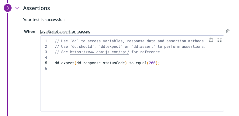 Assertions