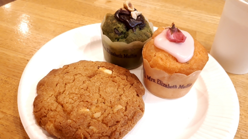 天神でひと休みしたい時に Mrs Elizabeth Muffin ﾐｾｽｴﾘｻﾞﾍﾞｽﾏﾌｨﾝ イムズ店 福岡で生きる日々
