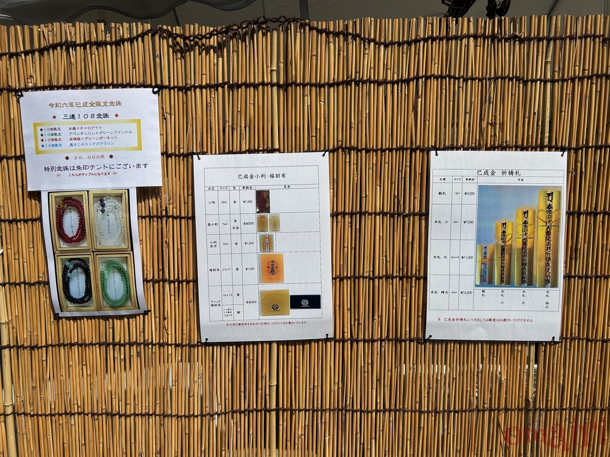 ○不忍池辯天堂 令和7年巳年 巳成金 小判 小判肌