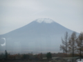 車窓からの富士山