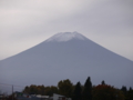 富士吉田駅からの富士山