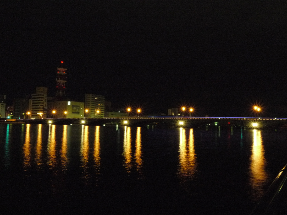 萬代橋の夜景②