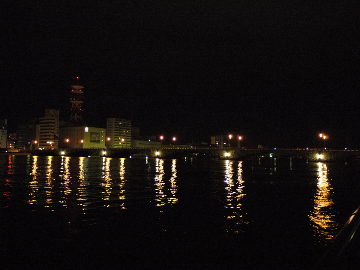 萬代橋の夜景③