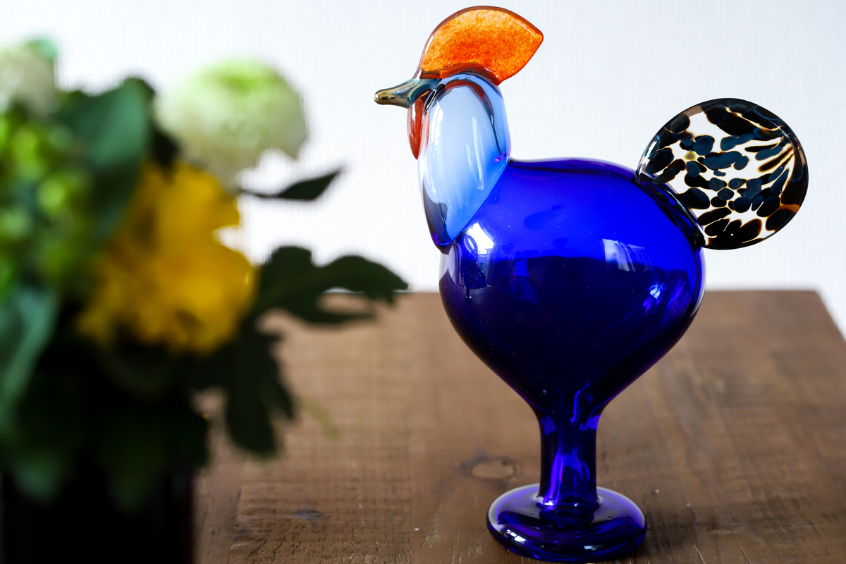 工芸品 Oiva Toikka Bird JUHLAKUKKO ROOSTER1997 工芸品 Oiva Toikka Bird JUHLAKUKKO ROOSTER1997 BIRDS BY
