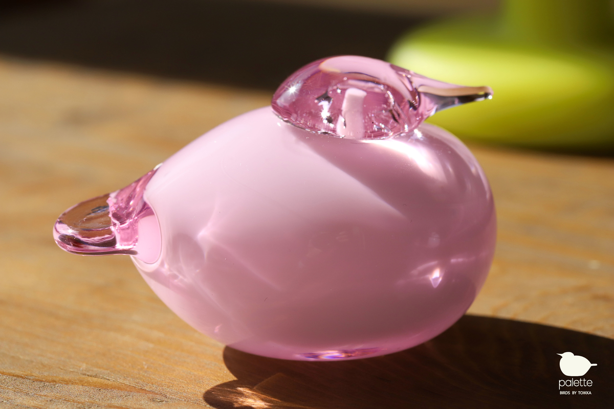 イッタラ オイバ・トイッカ パフボール クラン ベリー ガラスの鳥 2010