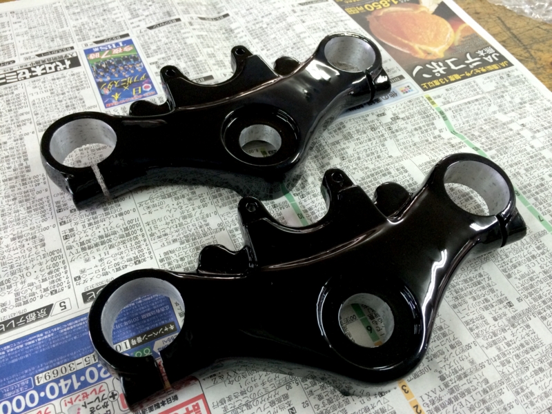 またまたまたトップブリッジ塗装 - JETBABYの裏庭日記 第2部