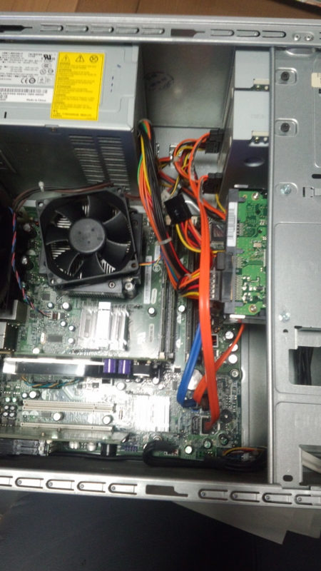 Dell Inspiron 530のhddとcpuを換装した C2dもまだまだ現役 ウィモバの日々