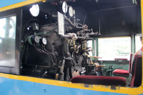 静岡 子連れ 旅行 トーマス号 大井川鐵道 千頭駅 トーマスフェア ボディ 車体 f:id:riekoand:20190719082423j:plain