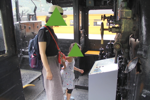 静岡 大井川鐵道 トーマスフェア 子連れ 旅行 ヒロ 運転台 f:id:riekoand:20190719082519j:plain