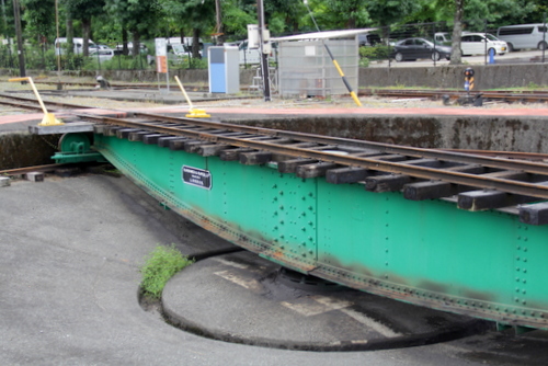 静岡 大井川鐵道 トーマスフェア 子連れ 旅行 転車台 f:id:riekoand:20190719082819j:plain