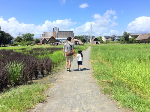 静岡 子連れ 旅行記 登呂博物館 登呂遺跡 f:id:riekoand:20190723104533j:plain