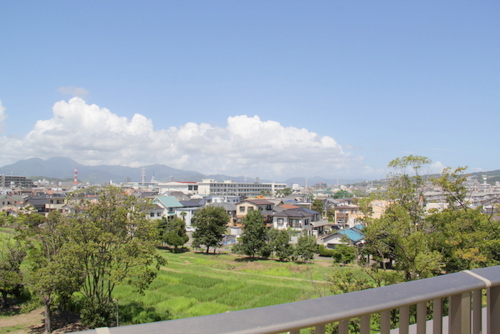静岡 子連れ 旅行記 登呂博物館 屋上 展望台 f:id:riekoand:20190723104839j:plain