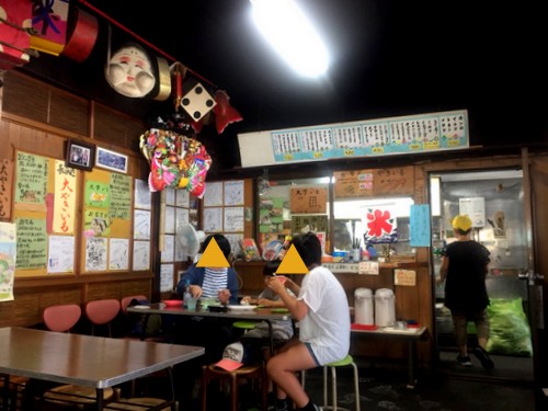 静岡 子連れ 旅行記 大やきいも 店内 f:id:riekoand:20190723105040j:plain
