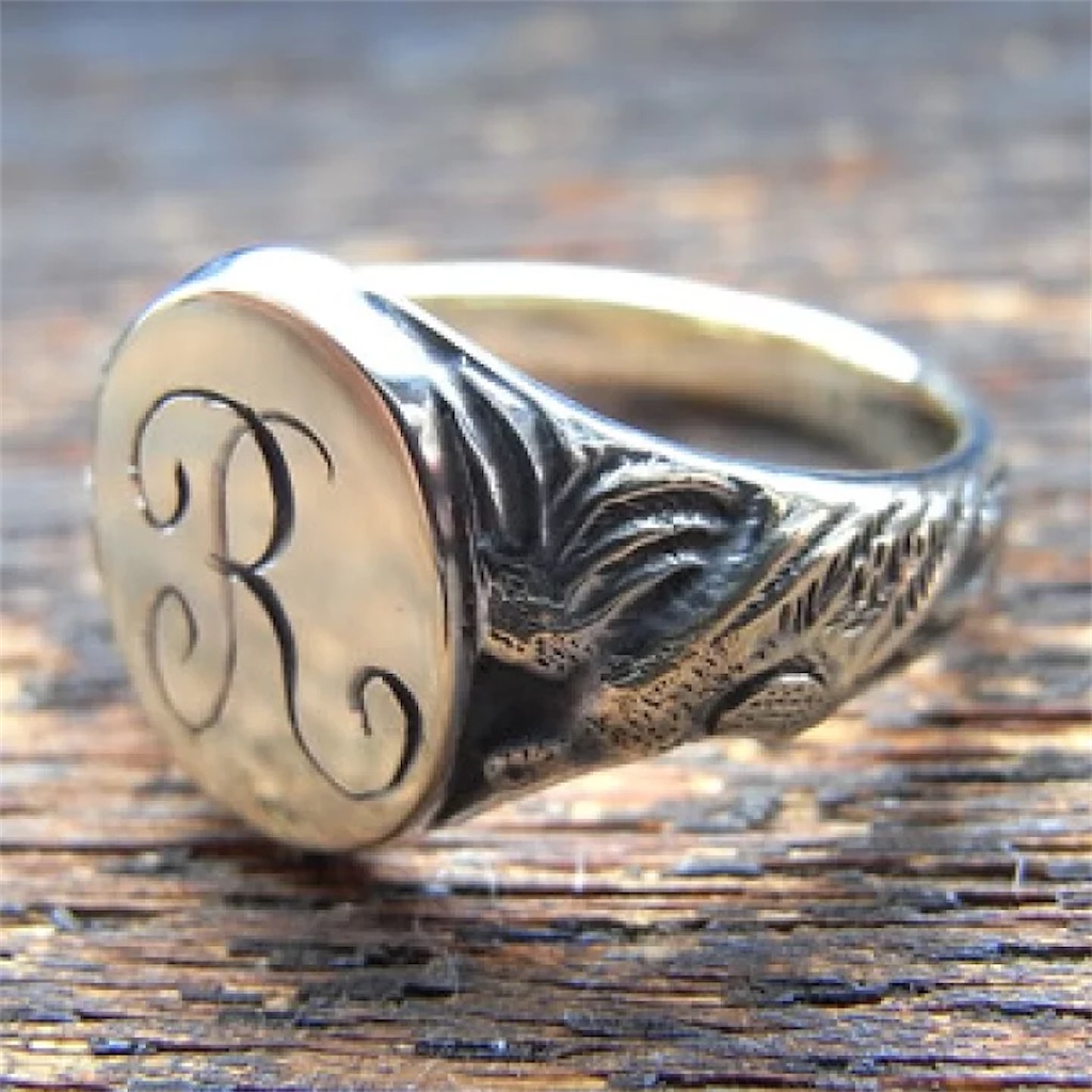 古き良き英國の息吹、ネオアンティークのシグネットリング - リエコの手帳