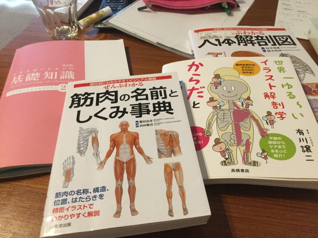 筋肉系 リラクゼーションセラピスト2級対策 セラピストの一歩一歩