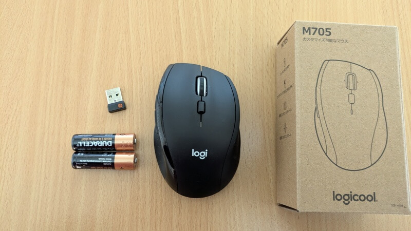 logicool(ロジクール)のSEB-M705の同梱