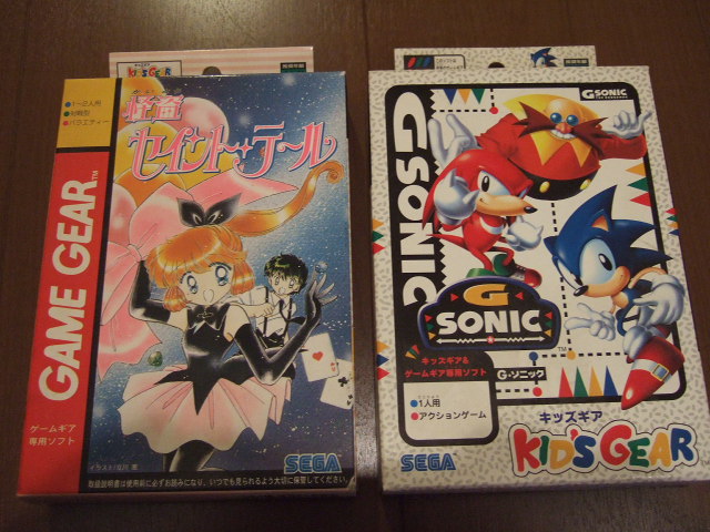 GG/日本】 ゲームギア用ソフト 中期～後期 (1994年～1996年)≪セガ他