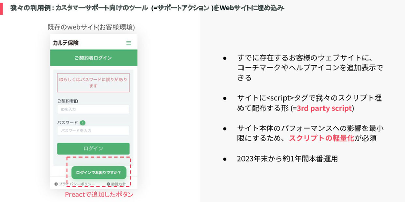 RightTouchでの利用例