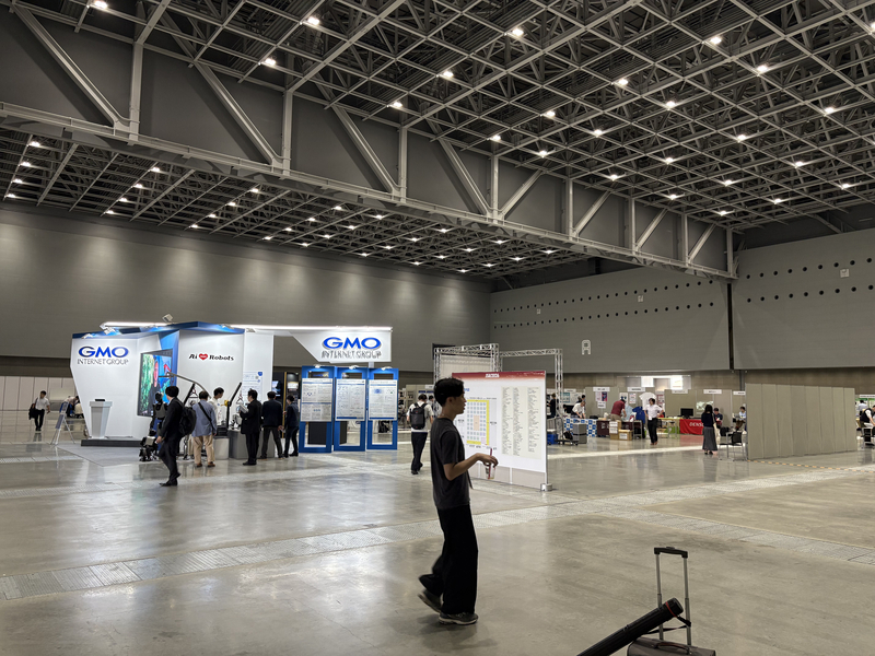 ブースエリアの様子
