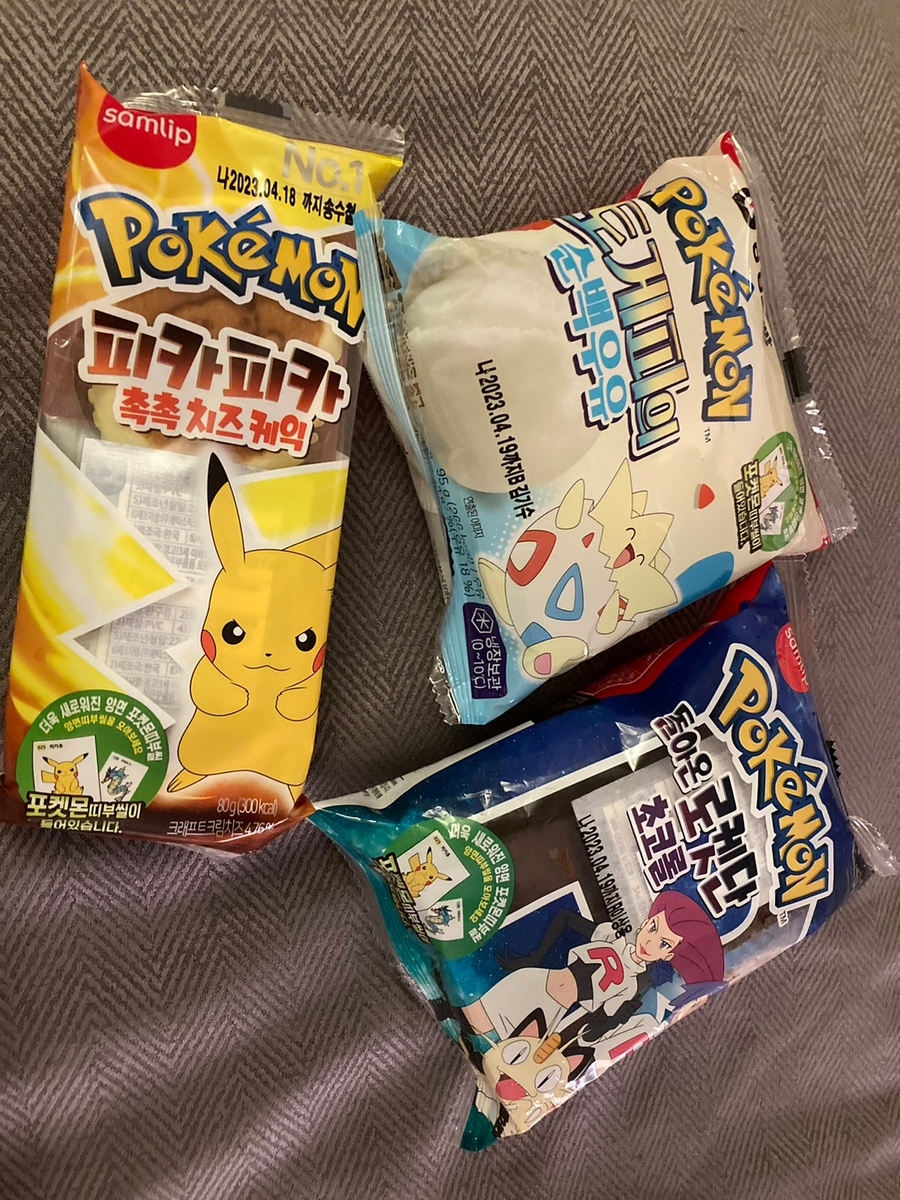韓国　ポケモンパン