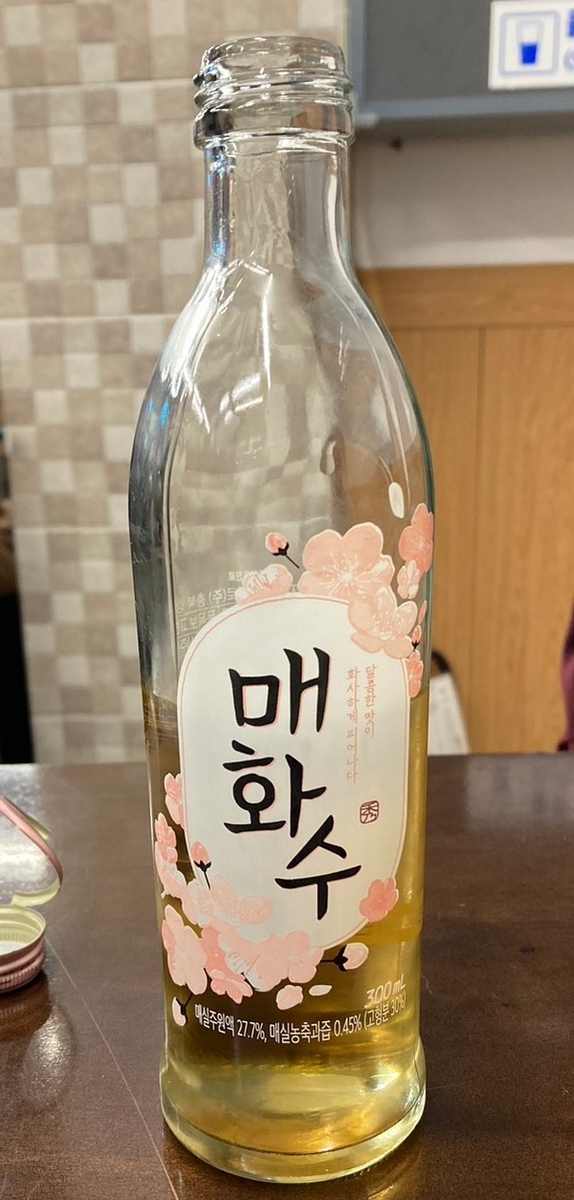 韓国　梅酒