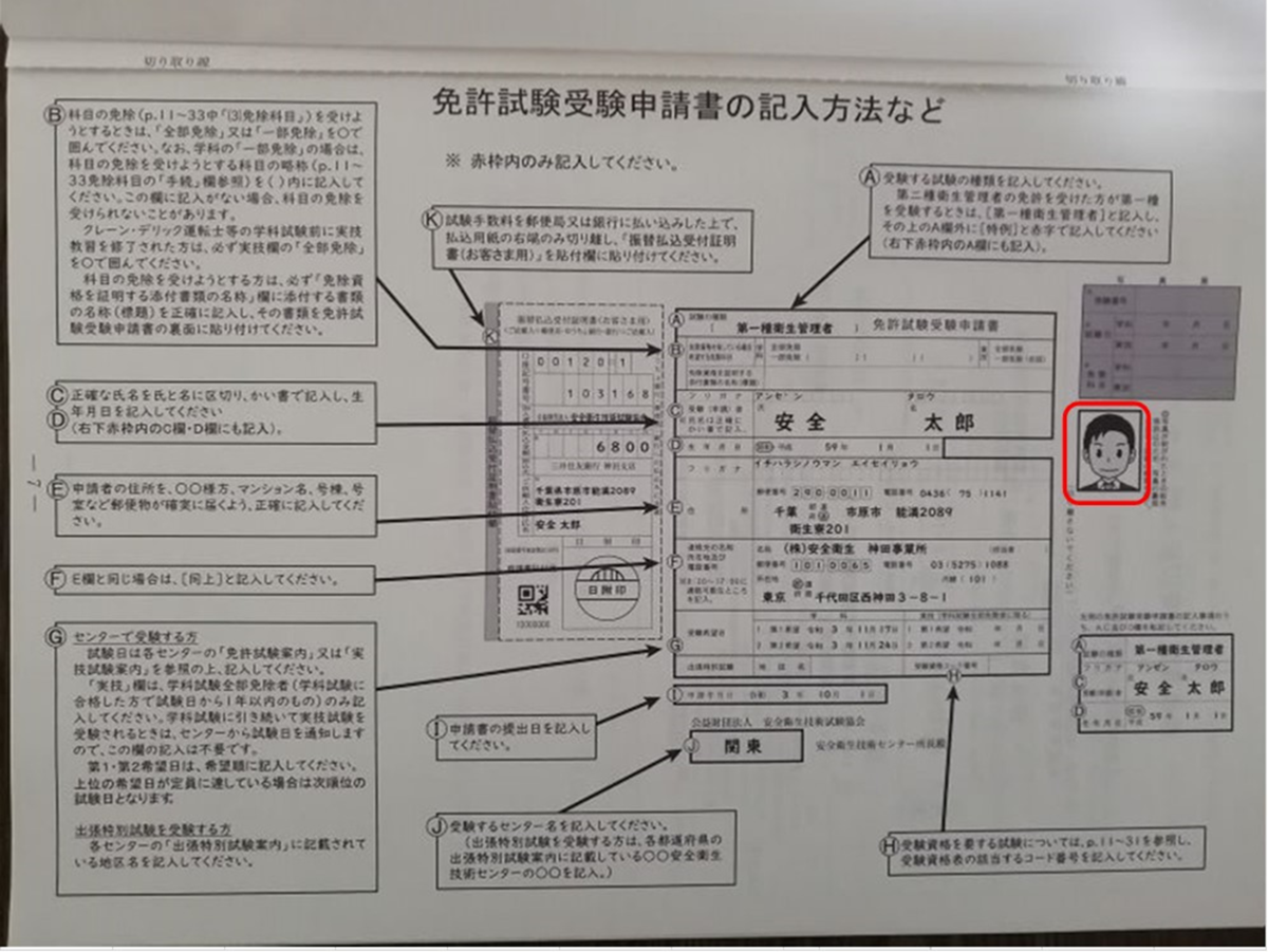 2級ボイラー技士】面倒な書面による受験申込み手順について - 電気の