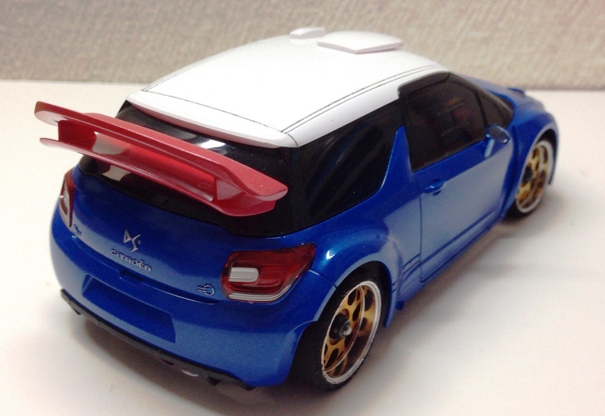 ミニッツ シトロエンDS3 WRCを塗装！＜3＞ - リッキーのこだわり