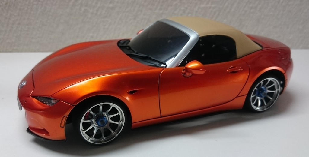 ミニッツ ロードスターを塗装！＜2＞ - リッキーのこだわり