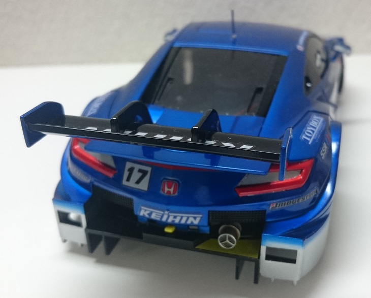 ミニッツ NSXをGT500「KEIHIN」カラーに塗装！ - リッキーの