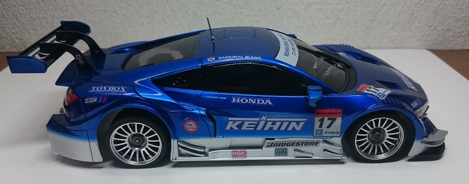 京商　ミニッツ　ホンダ　nsx コンセプト　gt 2014 ホワイトボディー塗装 発表！！ 『HONDA NSX CONCEPT-GT 2014』 | Mini-Z & dNaNo News