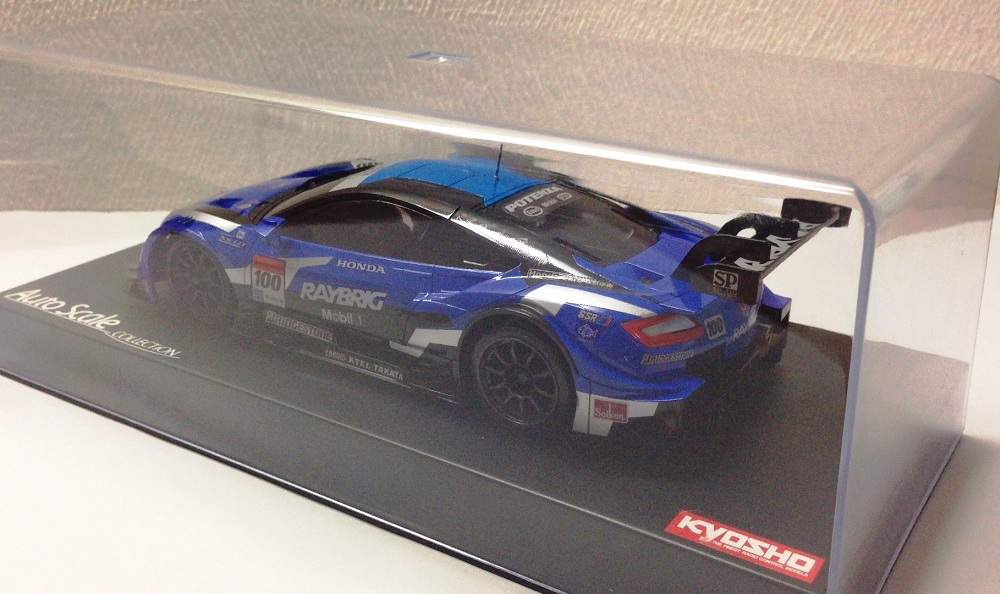 ミニッツ NSXをGT500「RAYBRIG」カラーに塗装！ - リッキーの