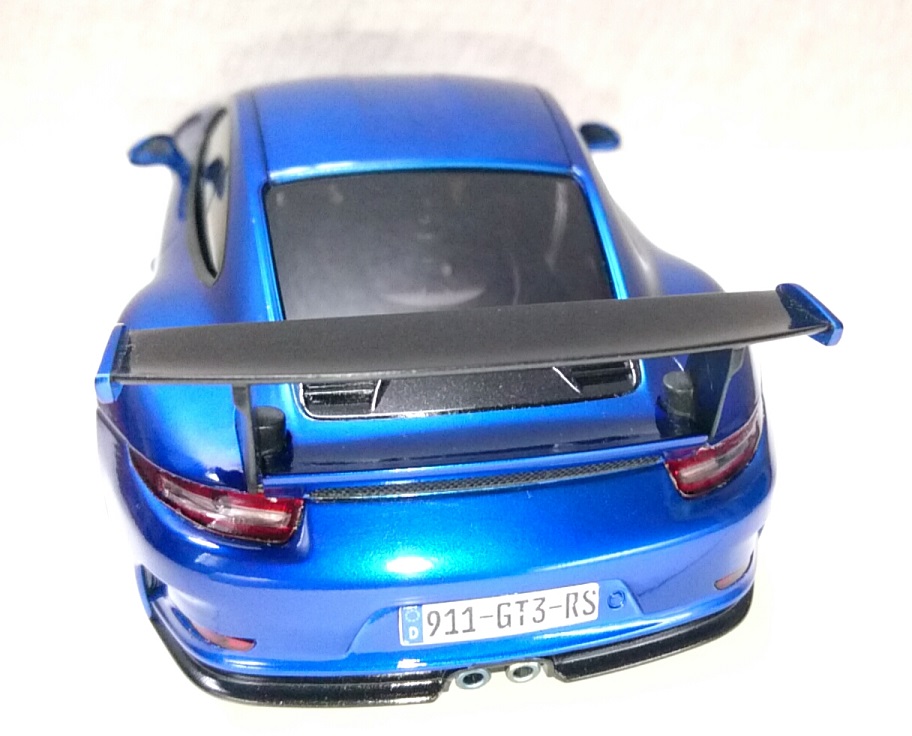 ミニッツ ポルシェGT3RSをキャンディーブルーに塗装！ - リッキーの