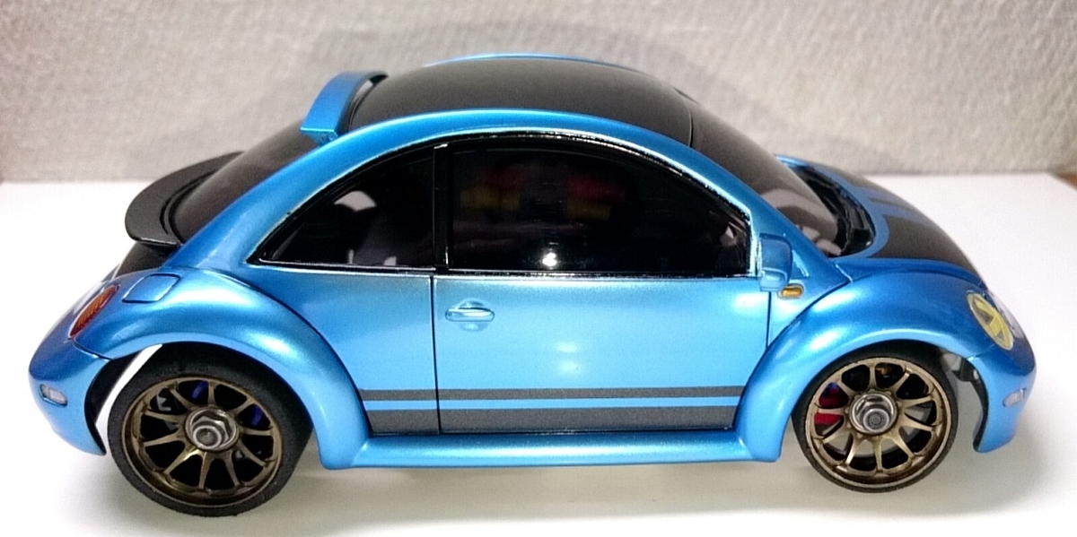 京商 ミニッツ ボディ　ニュービートル シルバー Yahoo!オークション -「(ミニッツ mini-z) ビートル」の落札相場