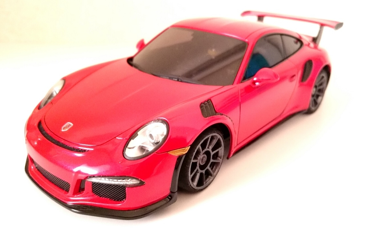 ミニッツ ポルシェGT3RSを塗装！＜赤＞ - リッキーのこだわり