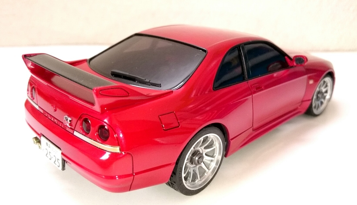 ミニッツ スカイラインGT-R Vスペック（R33）を塗装！＜赤