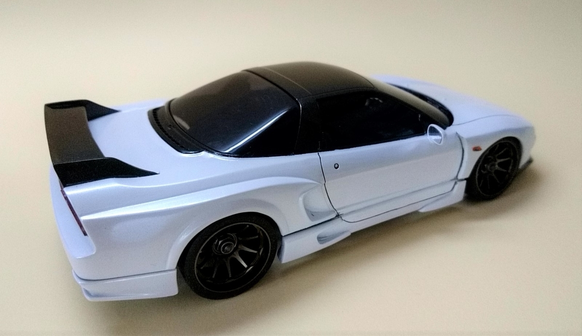 ミニッツ 初代 NSX「フルエアロ」を塗装！ ＜完成編＞ - リッキーの