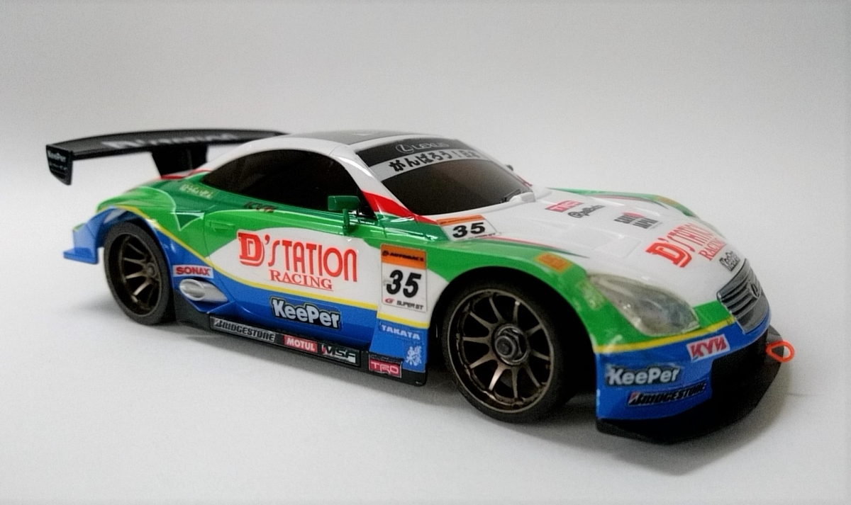 ミニッツ SC430を「D'STATION KeePer 2011」に塗装！ - リッキーのこだわり