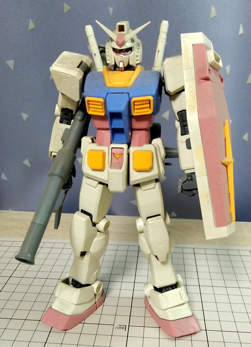 塗装完成品　白いガンダムver HG 1/144 白いガンダム 赤いガンダム 機動戦士Gundam GQuuuuuuX