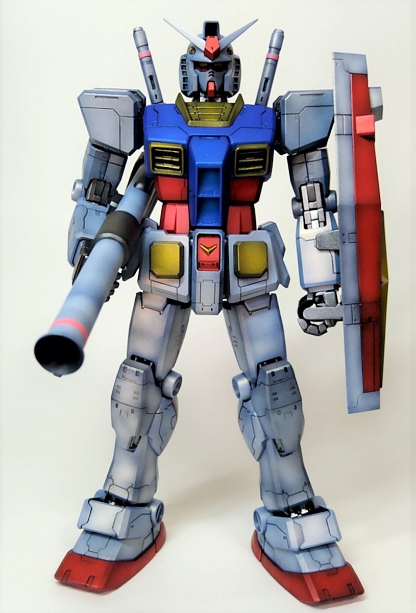 MG 1/100 ガンダムVer．ONE YEAR WAR を塗装する