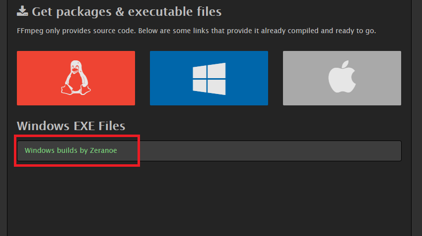 ffmpeg exe download windows ffmpeg exe download windows
