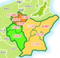 [新潟県][合併]阿賀野川周辺の合併状況