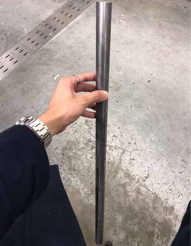 ラグの真鍮ろう流し練習 ラグフレーム制作 クロモリと神社と革と