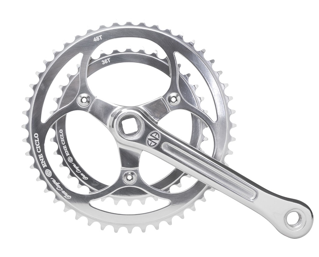 シルバークランク　165mm Alloy 3pcs Crank sets | Kuwahara Official