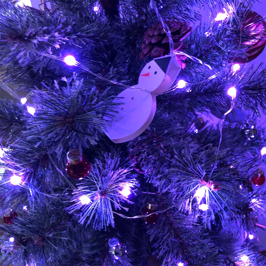 我が家の アルザス クリスマスツリー - ハハノオト