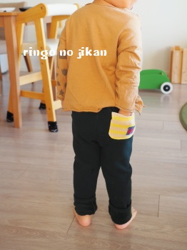 子供服リメイク ポケットを愛してやまぬ息子に もけっと のプレゼント りんごの時間