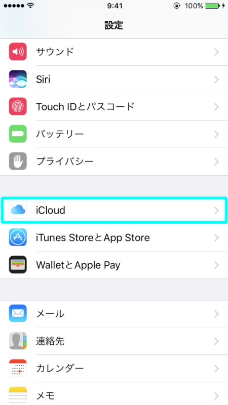 設定項目 設定項目