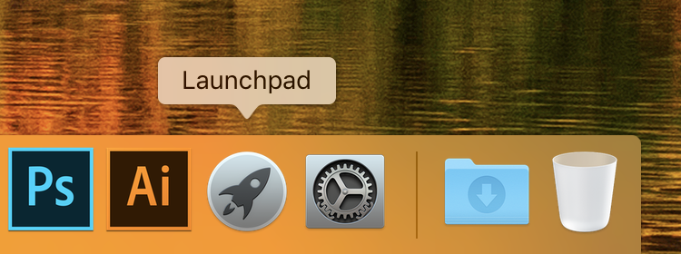 Launchpadアプリの画像
