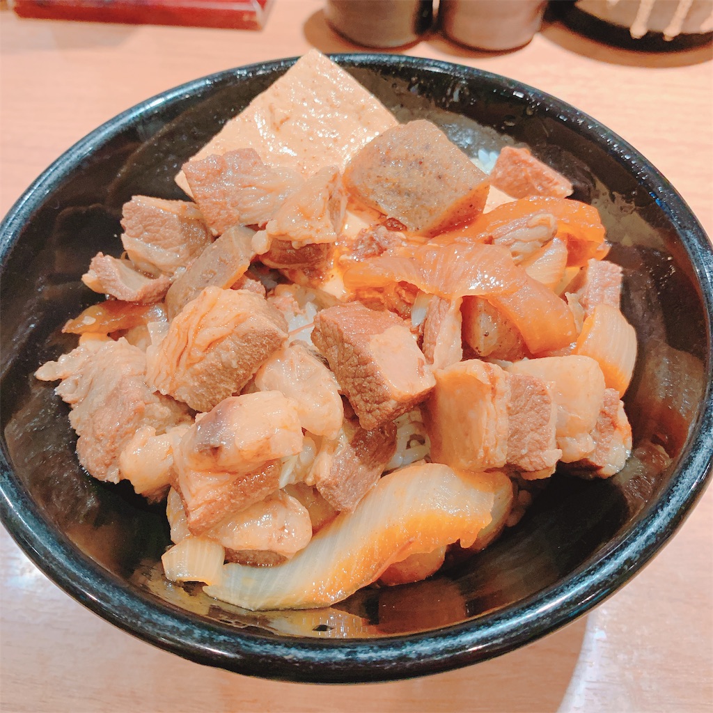 新橋 シンプルだけど癖になる美味しさ ニュー新橋ビル岡むら屋の肉めし りんごののほほんブログ